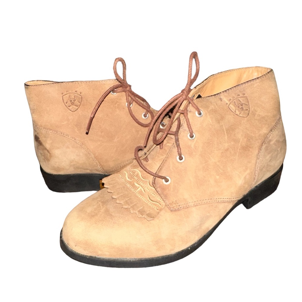 Ariat Brown Leather Women's Ankle Lacer Western Boots